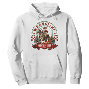 Western Christmas Hoodie Howdy Country Christmas Horse Xmas Cheer TS10 White Print Your Wear