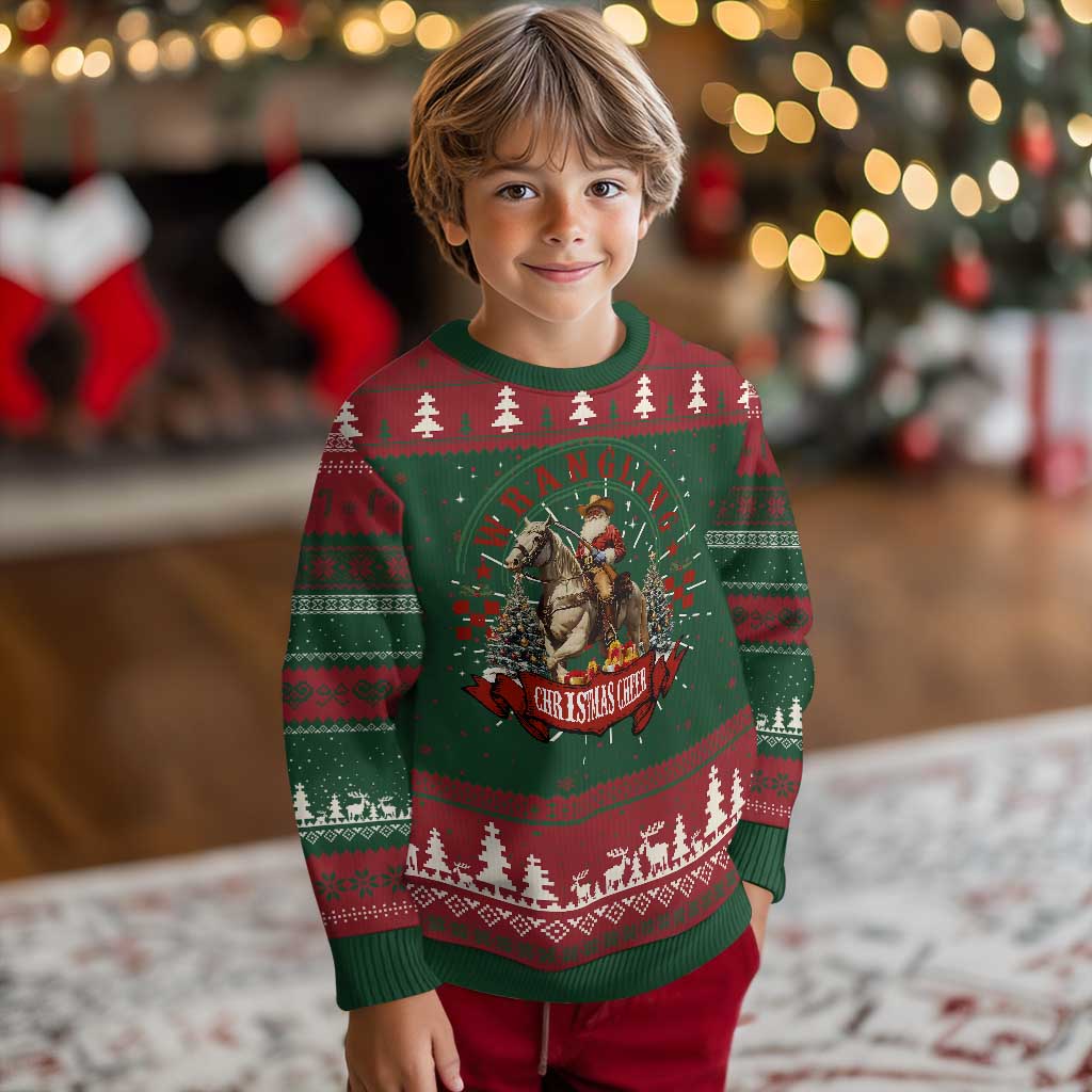 Western Ugly Christmas Sweater Howdy Country Christmas Horse Xmas Cheer TS10 Christmas Print Your Wear