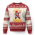Funny Christmas Santa Claus Drinking Beer Wonderful Time Ugly Christmas Sweater TS10 Red Print Your Wear