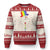 LGBTQ Christmas Knit Sweatshirt Rainbow Gay Pride Holiday Snowman - Print Your Wear
