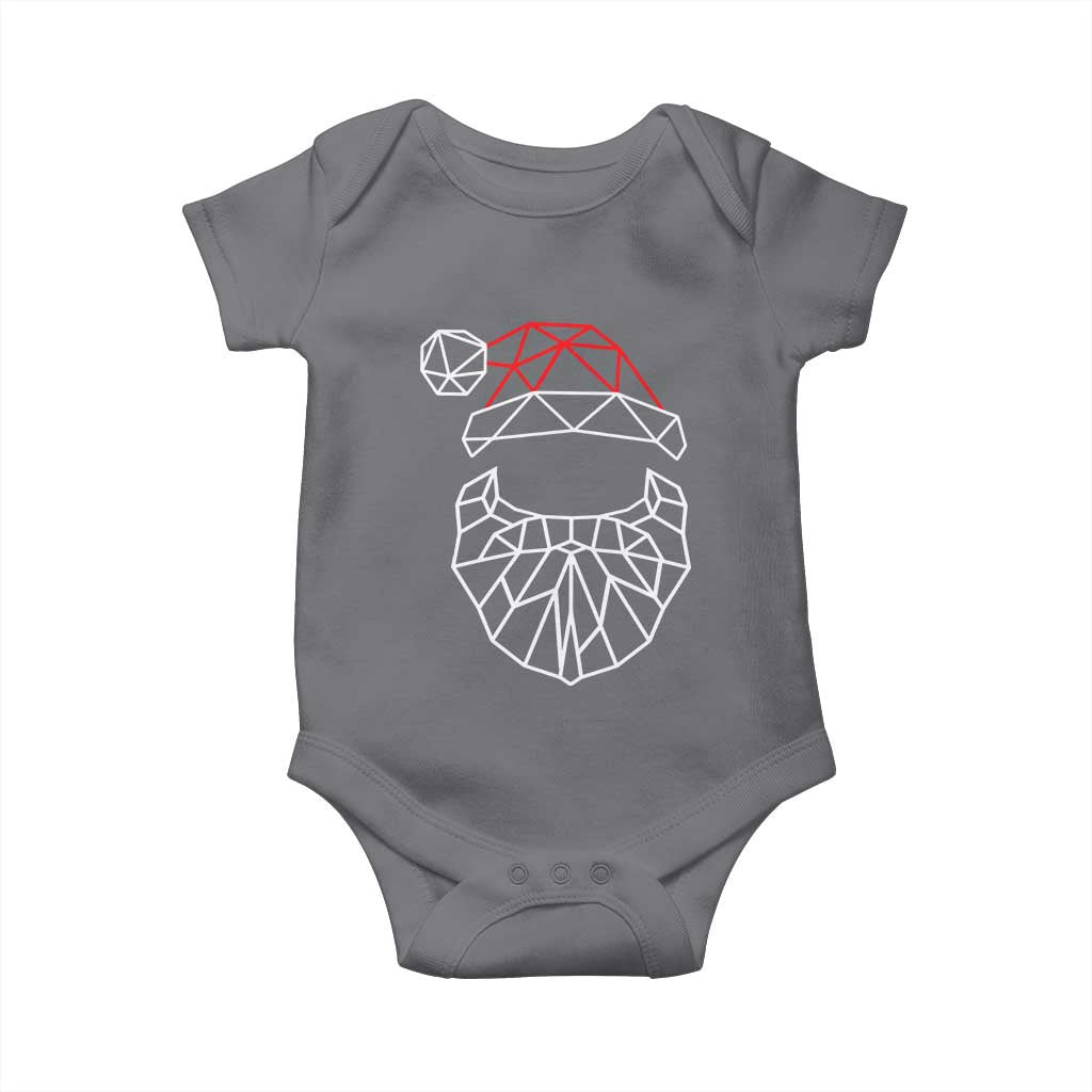 Santa Claus Christmas Baby Onesie Xmas Gift TS10 Charcoal Print Your Wear
