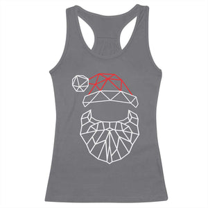 Santa Claus Christmas Racerback Tank Top Xmas Gift TS10 Charcoal Print Your Wear