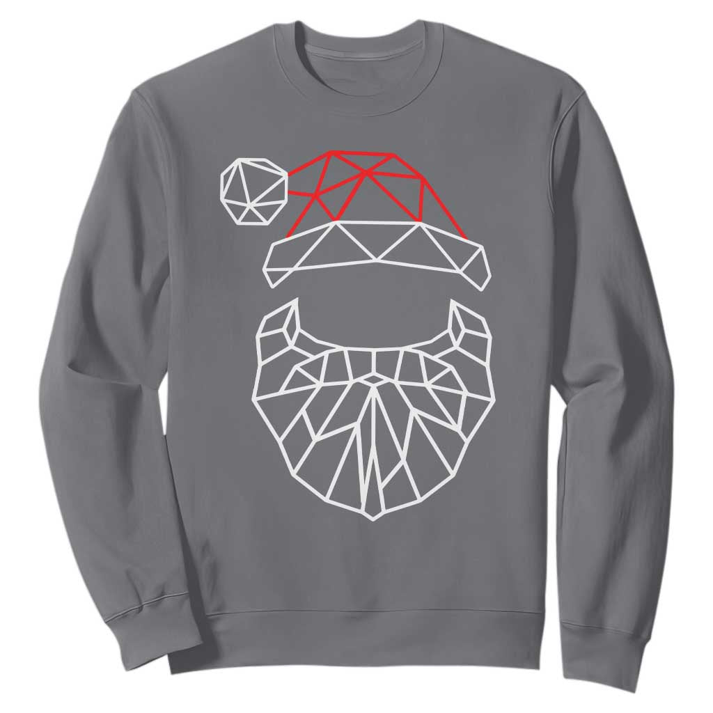 Santa Claus Christmas Sweatshirt Xmas Gift TS10 Charcoal Print Your Wear