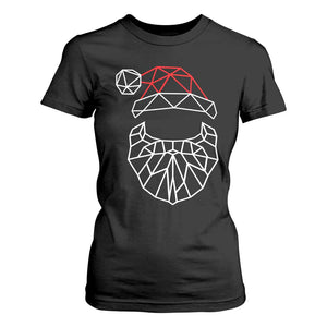 Santa Claus Christmas T Shirt For Women Xmas Gift TS10 Black Print Your Wear