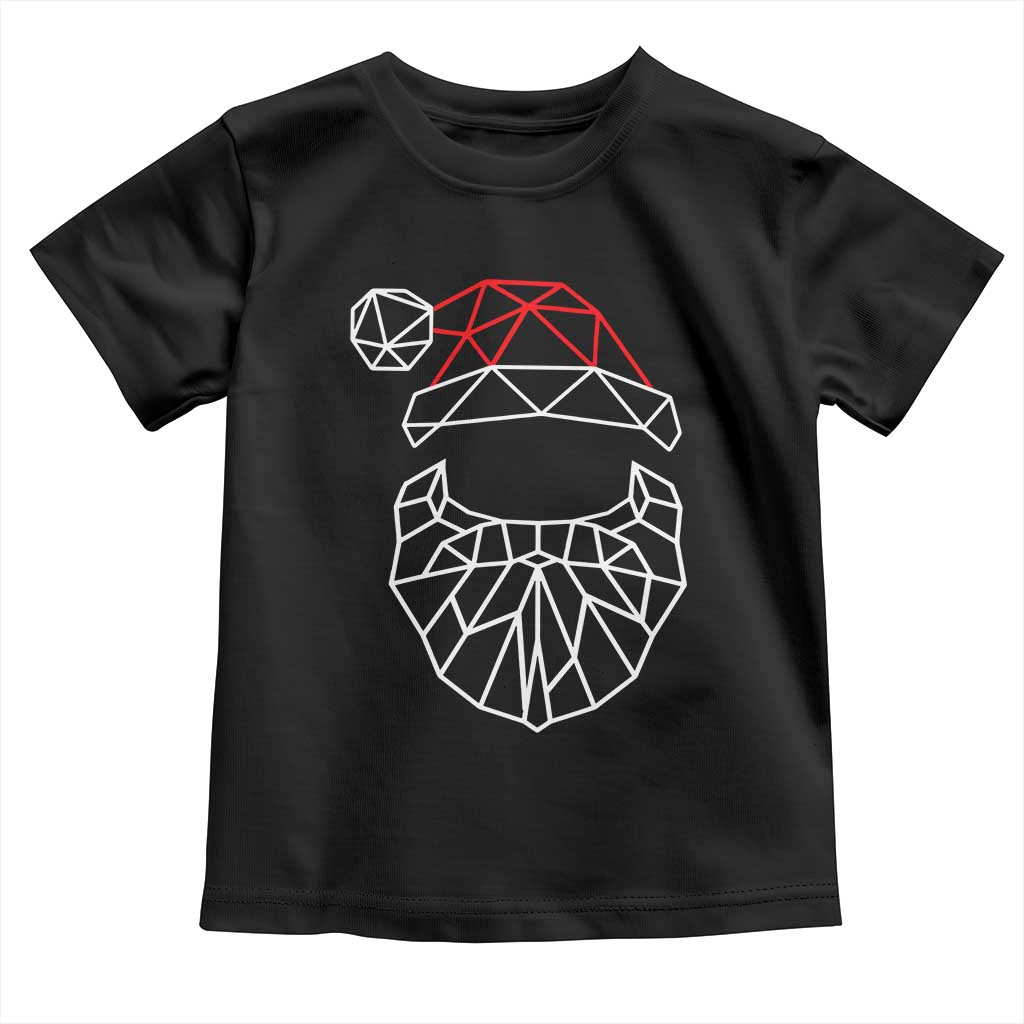 Santa Claus Christmas Toddler T Shirt Xmas Gift TS10 Black Print Your Wear