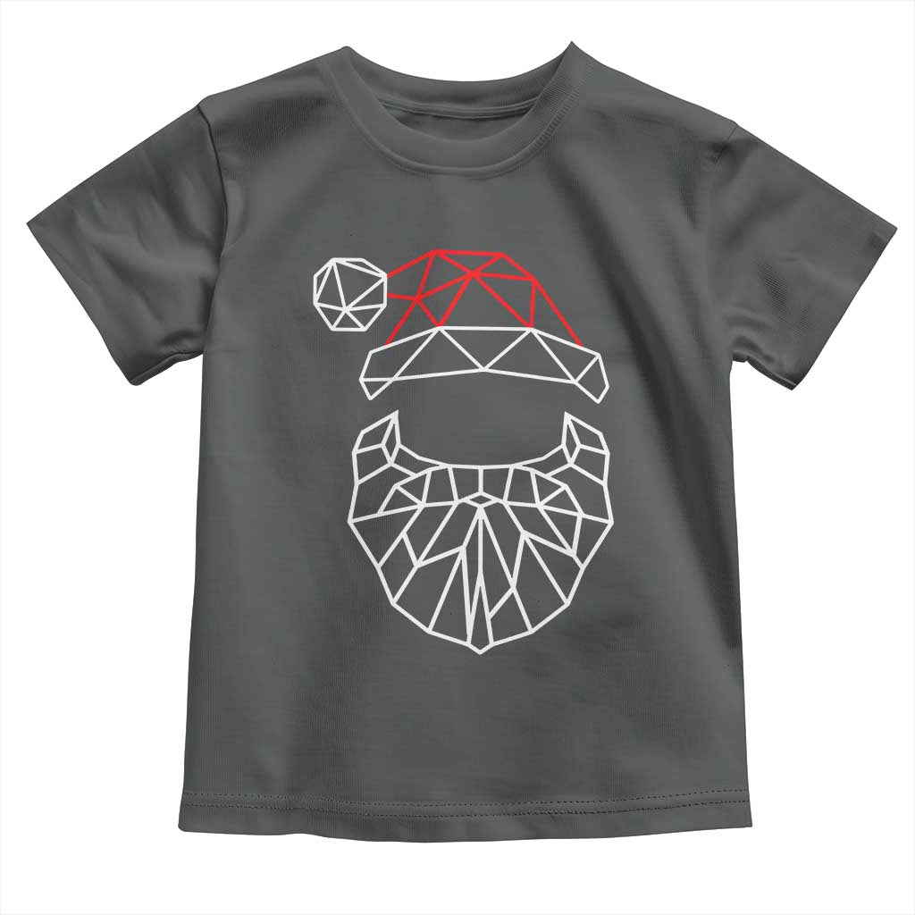 Santa Claus Christmas Toddler T Shirt Xmas Gift TS10 Dark Heather Print Your Wear