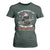 Cat Christmas T Shirt For Women On The Naughty List And I Regret Nothing TS10 Dark Forest Green Print Your Wear
