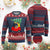 Christmas Kids Knit Sweatshirt Red Car Tree Cute Xmas Toddler Boys - Print Your Wear