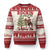 Western Ugly Christmas Sweater Vintage 90s Cowboy Santa Claus Xmas Tree TS10 Red Print Your Wear