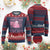 Xmas Trump Pink Ugly Christmas Sweater Funny Santa Trump Make Christmas Great Again Ugly Sweater TS10 Burgundy Print Your Wear