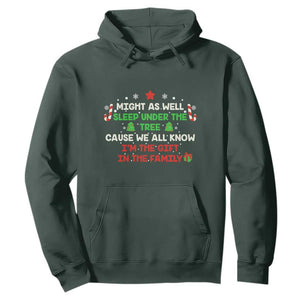 Funny Christmas Family Hoodie Kids Teens Christmas Pajamas Boys Girls Xmas Gift TS10 Dark Forest Green Print Your Wear