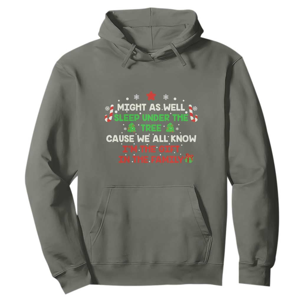 Funny Christmas Family Hoodie Kids Teens Christmas Pajamas Boys Girls Xmas Gift TS10 Military Green Print Your Wear