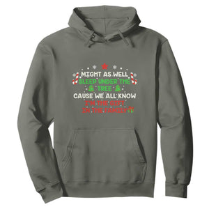Funny Christmas Family Hoodie Kids Teens Christmas Pajamas Boys Girls Xmas Gift TS10 Military Green Print Your Wear