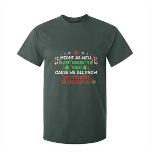 Funny Christmas Family T Shirt For Kid Kids Teens Christmas Pajamas Boys Girls Xmas Gift TS10 Dark Forest Green Print Your Wear
