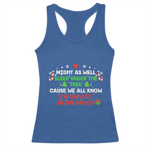 Funny Christmas Family Racerback Tank Top Kids Teens Christmas Pajamas Boys Girls Xmas Gift TS10 Royal Blue Print Your Wear