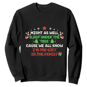 Funny Christmas Family Sweatshirt Kids Teens Christmas Pajamas Boys Girls Xmas Gift TS10 Black Print Your Wear