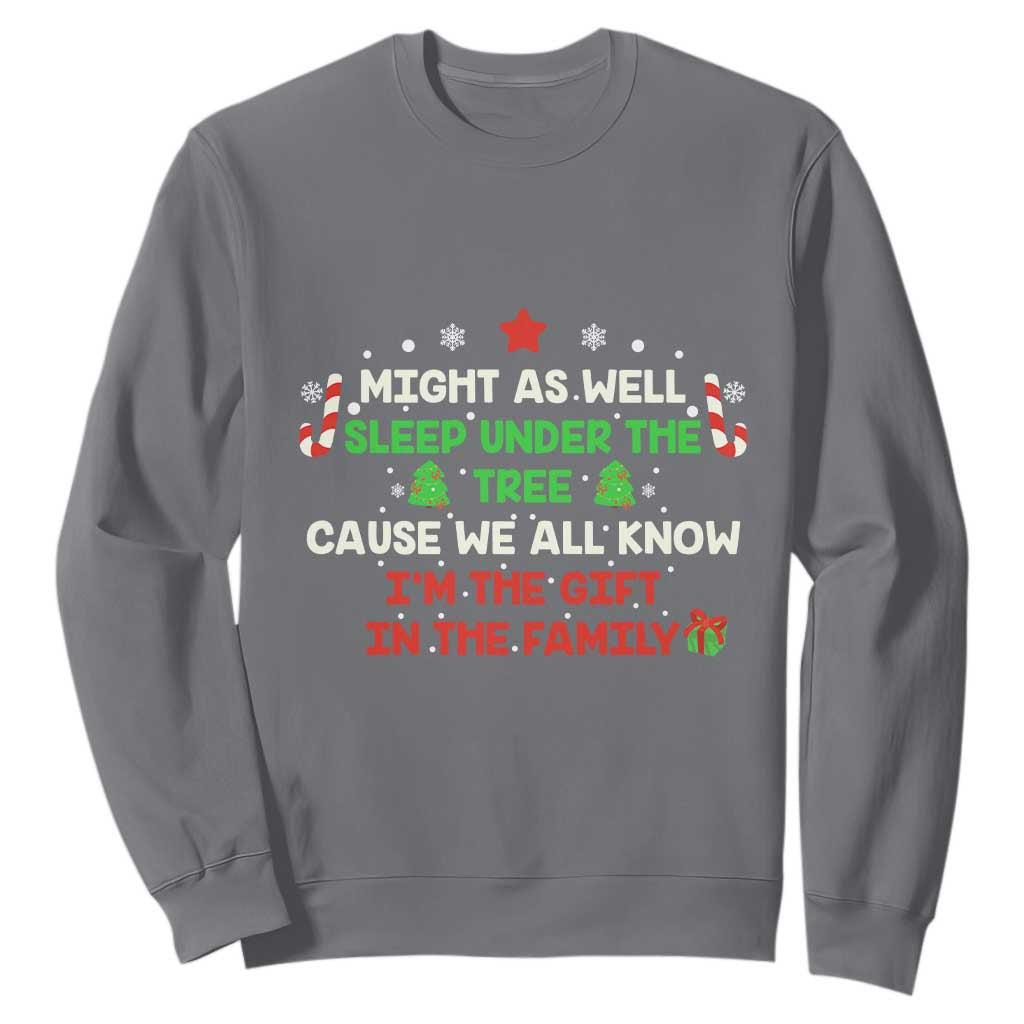 Funny Christmas Family Sweatshirt Kids Teens Christmas Pajamas Boys Girls Xmas Gift TS10 Charcoal Print Your Wear