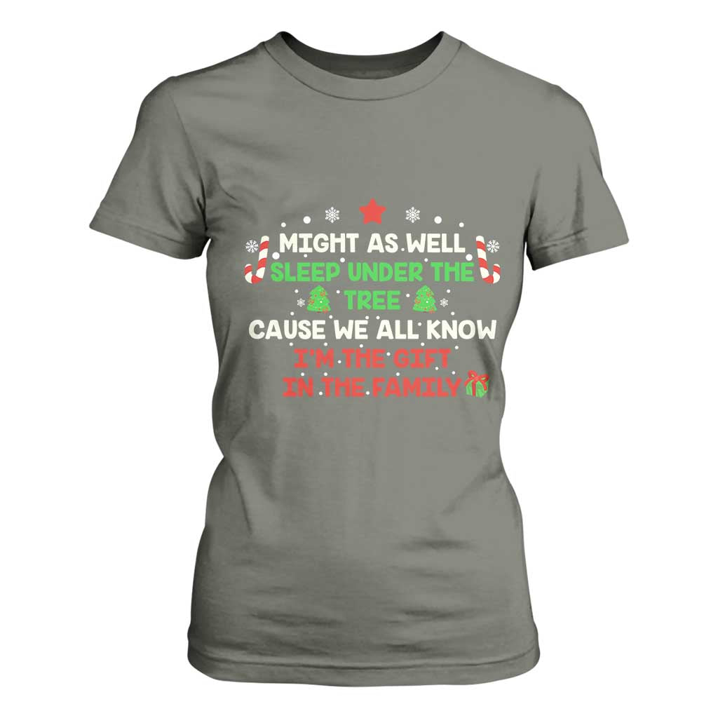 Funny Christmas Family T Shirt For Women Kids Teens Christmas Pajamas Boys Girls Xmas Gift TS10 Military Green Print Your Wear