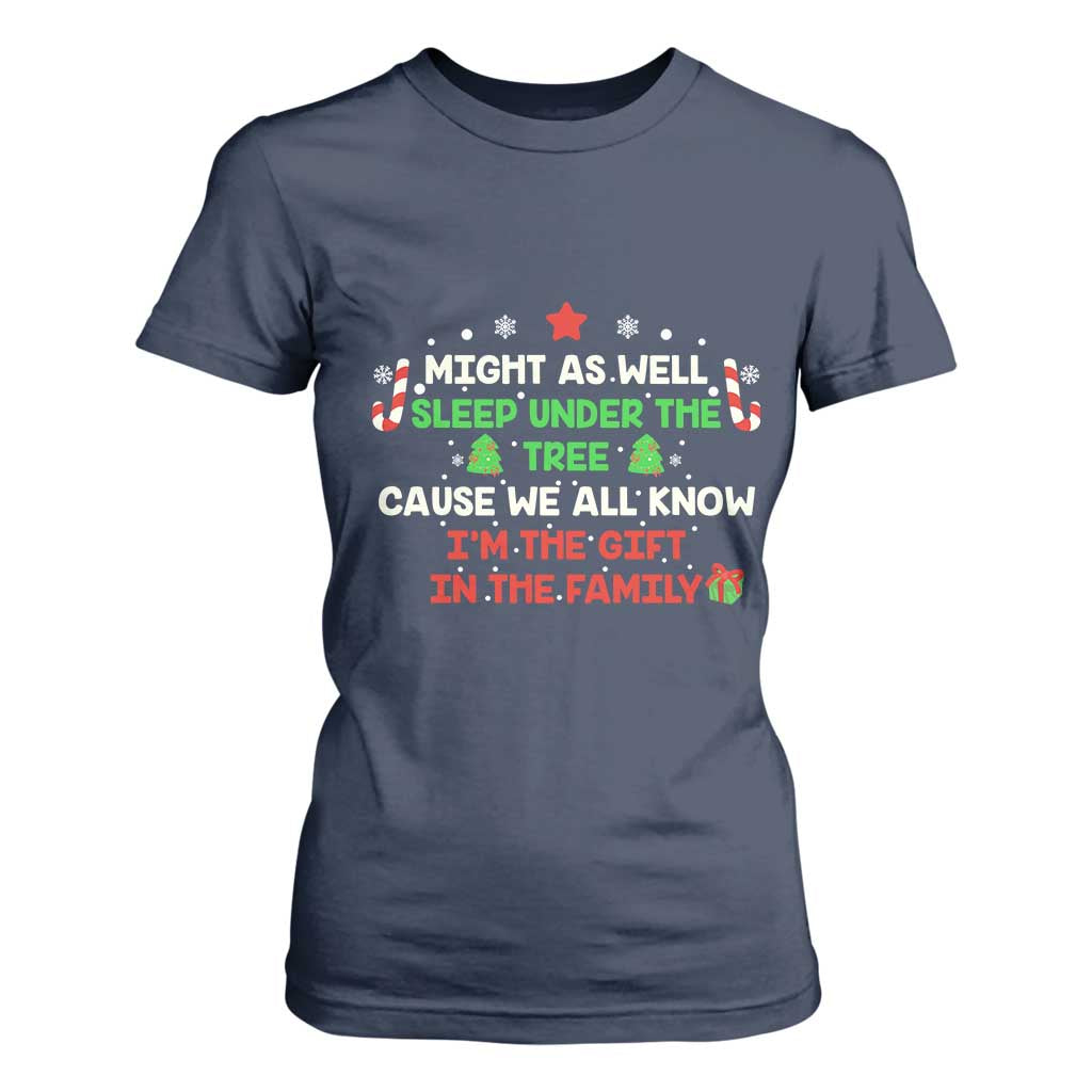 Funny Christmas Family T Shirt For Women Kids Teens Christmas Pajamas Boys Girls Xmas Gift TS10 Navy Print Your Wear