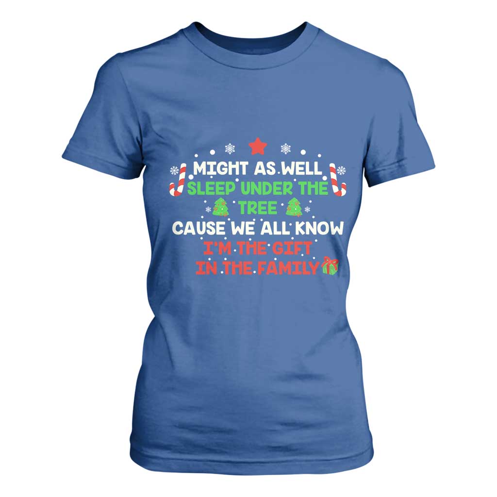 Funny Christmas Family T Shirt For Women Kids Teens Christmas Pajamas Boys Girls Xmas Gift TS10 Royal Blue Print Your Wear