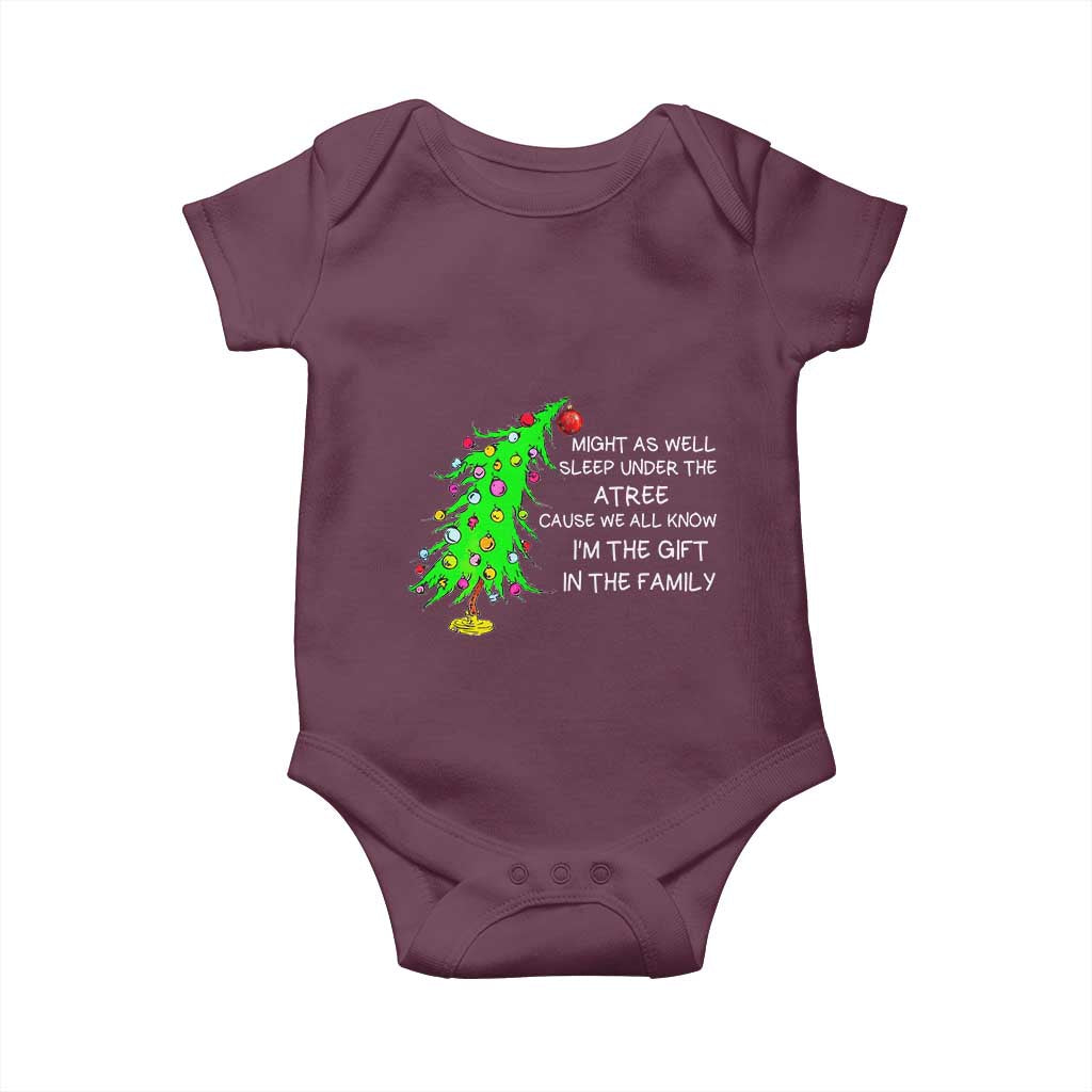 Funny Christmas Family Baby Onesie Kids Teens Christmas Pajamas Girls Boys Xmas Gift TS10 Maroon Print Your Wear