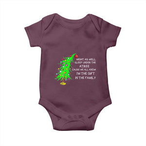 Funny Christmas Family Baby Onesie Kids Teens Christmas Pajamas Girls Boys Xmas Gift TS10 Maroon Print Your Wear