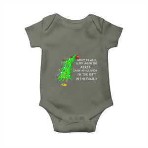 Funny Christmas Family Baby Onesie Kids Teens Christmas Pajamas Girls Boys Xmas Gift TS10 Military Green Print Your Wear
