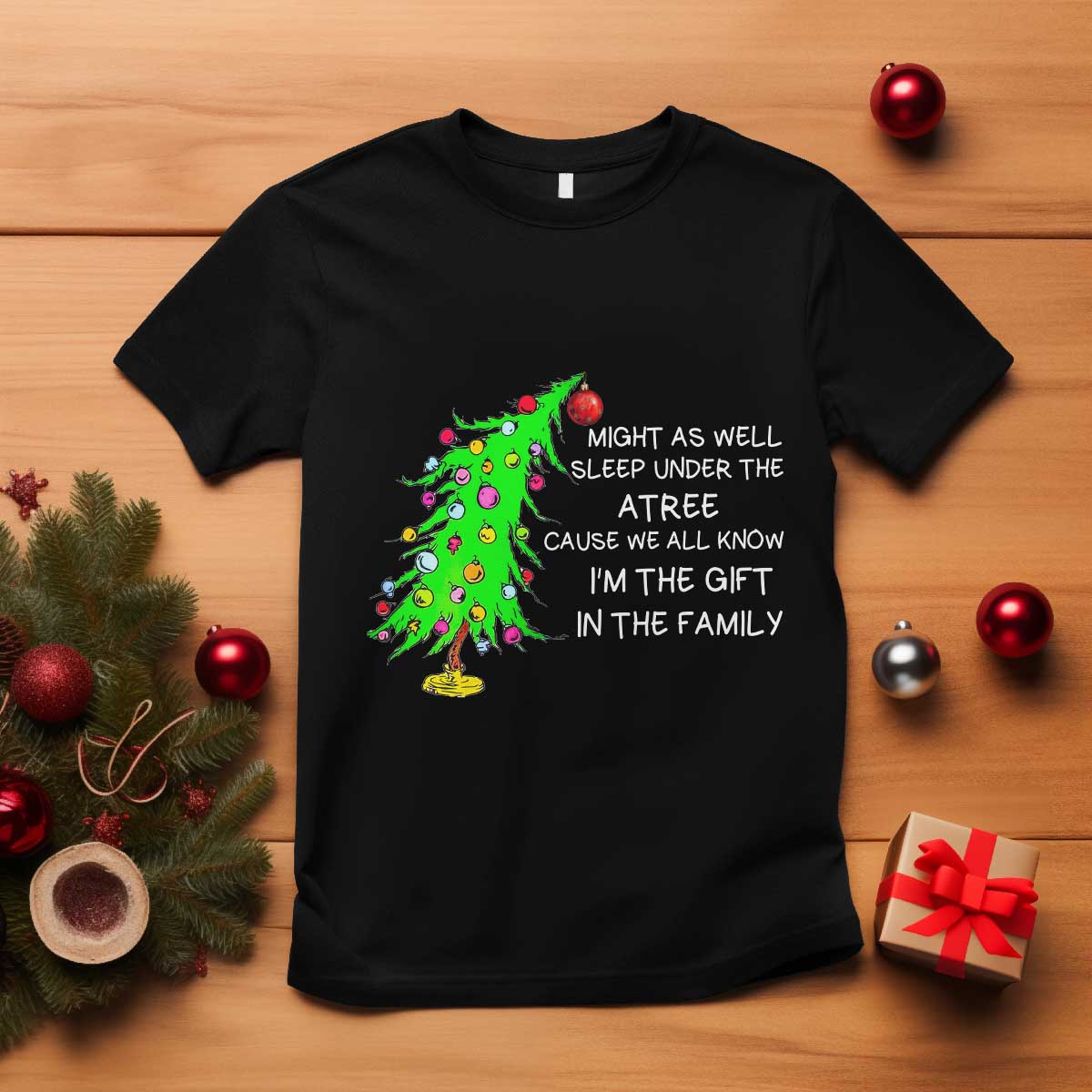 Funny Christmas Family T Shirt Kids Teens Christmas Pajamas Girls Boys Xmas Gift TS10 Black Print Your Wear