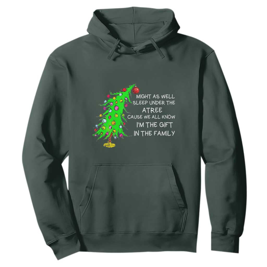 Funny Christmas Family Hoodie Kids Teens Christmas Pajamas Girls Boys Xmas Gift TS10 Dark Forest Green Print Your Wear