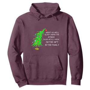 Funny Christmas Family Hoodie Kids Teens Christmas Pajamas Girls Boys Xmas Gift TS10 Maroon Print Your Wear