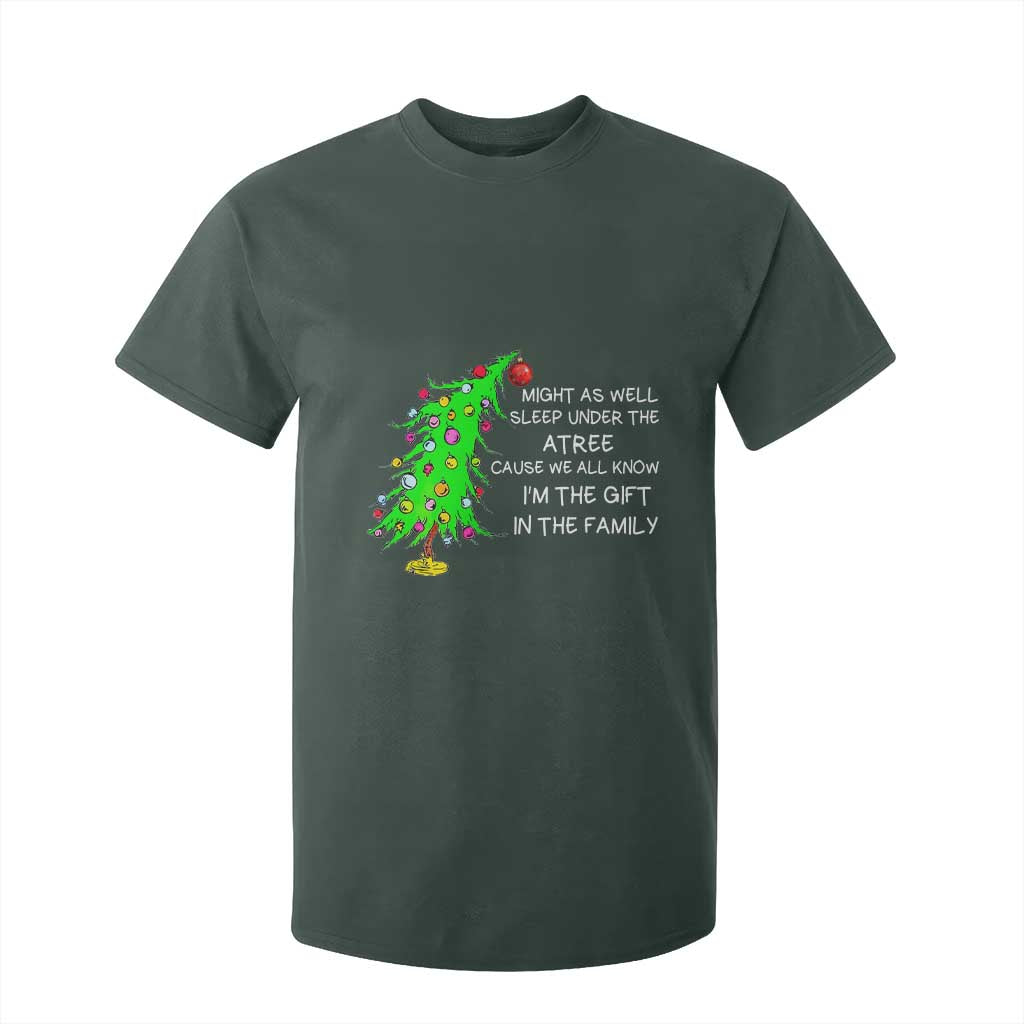 Funny Christmas Family T Shirt For Kid Kids Teens Christmas Pajamas Girls Boys Xmas Gift TS10 Dark Forest Green Print Your Wear