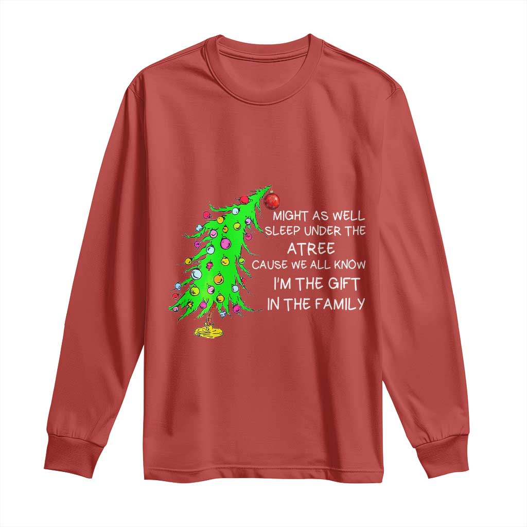 Funny Christmas Family Long Sleeve Shirt Kids Teens Christmas Pajamas Girls Boys Xmas Gift TS10 Red Print Your Wear