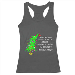 Funny Christmas Family Racerback Tank Top Kids Teens Christmas Pajamas Girls Boys Xmas Gift TS10 Dark Heather Print Your Wear
