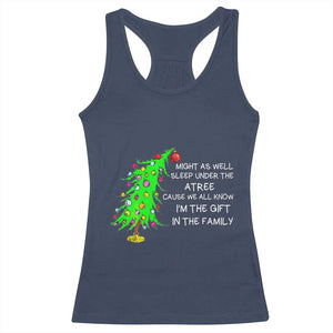 Funny Christmas Family Racerback Tank Top Kids Teens Christmas Pajamas Girls Boys Xmas Gift TS10 Navy Print Your Wear
