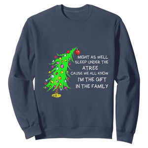 Funny Christmas Family Sweatshirt Kids Teens Christmas Pajamas Girls Boys Xmas Gift TS10 Navy Print Your Wear