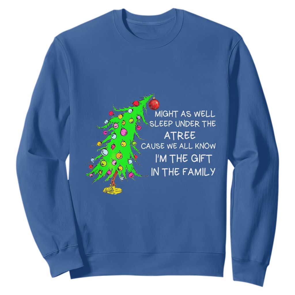Funny Christmas Family Sweatshirt Kids Teens Christmas Pajamas Girls Boys Xmas Gift TS10 Royal Blue Print Your Wear