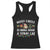 Christmas Cat Racerback Tank Top Most Likely To Bring Home A Stray Cat Matching Xmas TS10 Black Print Your Wear