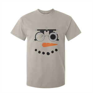 Christmas Optometry T Shirt For Kid Funny Snowman Optometrist Eye Doctor Ophthalmologist TS10 Sand Print Your Wear