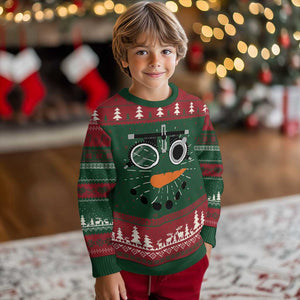 Optometry Ugly Christmas Sweater Funny Snowman Optometrist Eye Doctor Ophthalmologist TS10 Christmas Print Your Wear