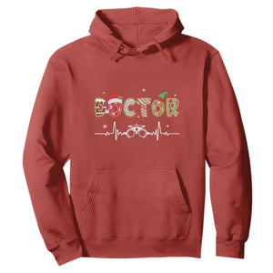 Christmas Optometry Hoodie Ophthalmologist Optometrist Eye Doctor Nurse Gift TS10 Red Print Your Wear