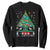 Christmas Chemistry Teacher Sweatshirt Oh Chemistree Laboratory Lab Tech Teacher Xmas Gift TS10 Black Print Your Wear