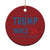 Trump Vance 2024 Christmas Ornament Proud To Be Garbage Vote Trump President TS10 Print Your Wear