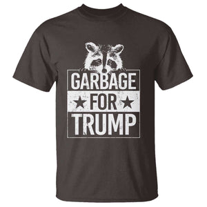Trump 2024 Election T Shirt Proud To Be Garbage Vote Trump Take America Back TS10 Dark Chocolate Print Your Wear