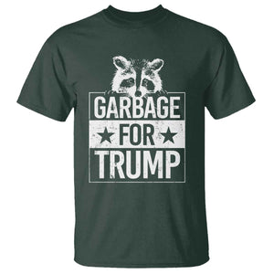 Trump 2024 Election T Shirt Proud To Be Garbage Vote Trump Take America Back TS10 Dark Forest Green Print Your Wear