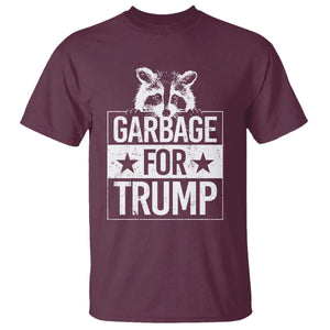 Trump 2024 Election T Shirt Proud To Be Garbage Vote Trump Take America Back TS10 Maroon Print Your Wear