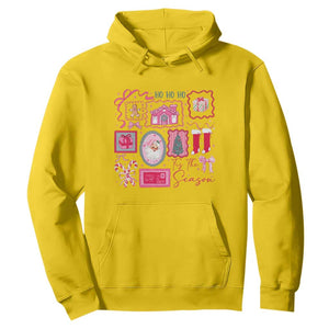 Pink Christmas Hoodie Old Xmas Vintage Pink Santa Claus TS10 Daisy Print Your Wear