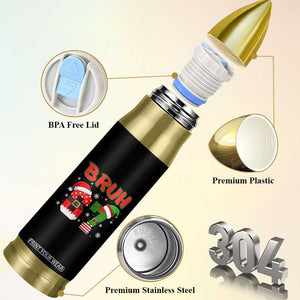 67 Christmas Bullet Tumbler Six Seven Bruh Funny Boys Kids Meme Pajamas Gen Alpha Slang TS10 Print Your Wear