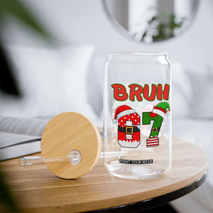 67 Christmas Glass Can Six Seven Bruh Funny Boys Kids Meme Pajamas Gen Alpha Slang TS10 Print Your Wear