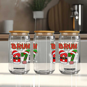 67 Christmas Glass Can Six Seven Bruh Funny Boys Kids Meme Pajamas Gen Alpha Slang TS10 Print Your Wear