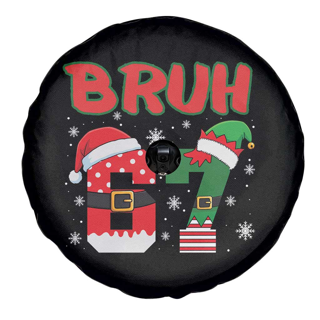 67 Christmas Spare Tire Cover Six Seven Bruh Funny Boys Kids Meme Pajamas Gen Alpha Slang TS10 Print Your Wear
